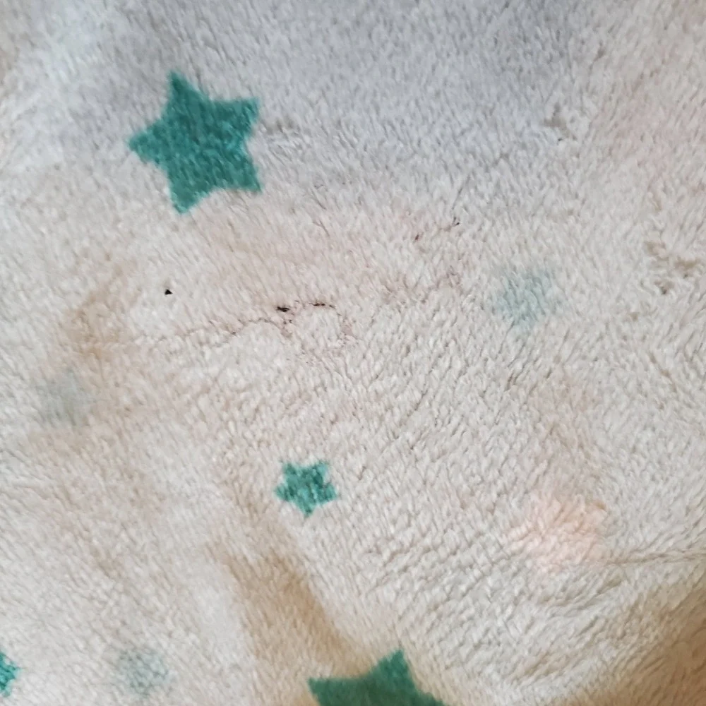 S.L. Home Fashions Spaceships Stars‎ Sherpa Infant Blanket Planet